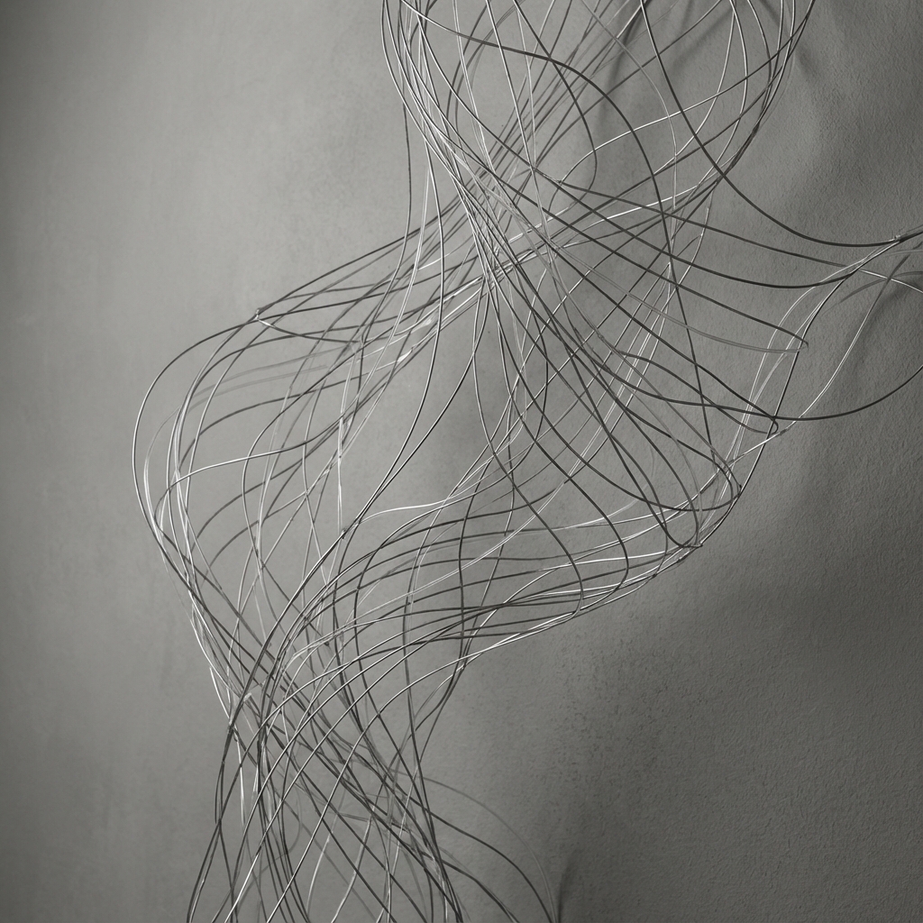 Flowing Trajectories Visualization